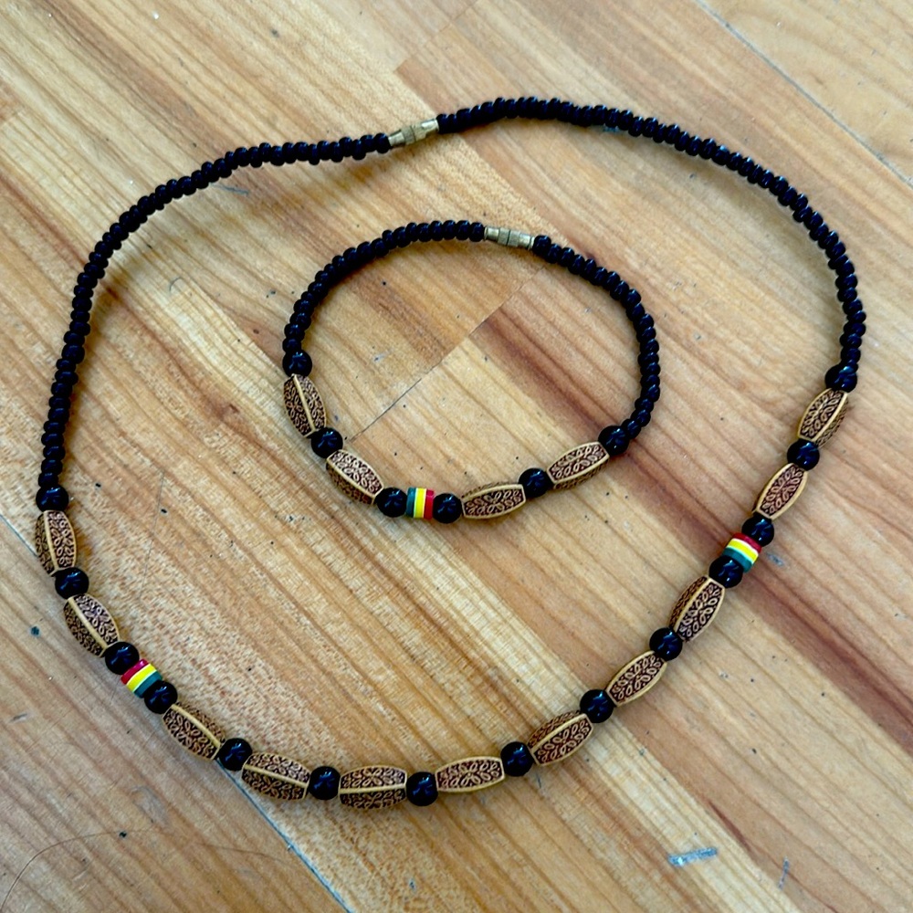 Bracelet and necklace from Ethiopia
